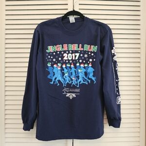 Gildan Shirt Long Sleeve Tallahassee 2017 Jingle Bell Run